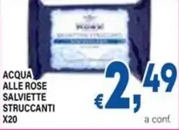 DEM Acqua alle rose salviette struccanti offerta