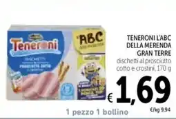Spazio Conad Teneroni l'abc della merenda gran terre offerta
