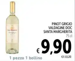 Spazio Conad Pinot grigio valdagine doc SANTA MARGHERITA offerta