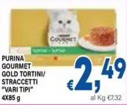 DEM Purina gourmet gold tortini/ straccetti offerta