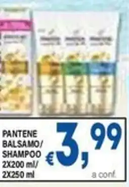 DEM Pantene balsamo/ shampoo offerta