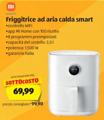 ALDI Xiaomi Friggitrice ad aria calda smart offerta