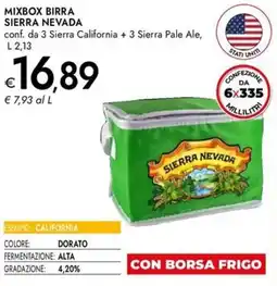 Bennet Mixbox birra SIERRA NEVADA offerta