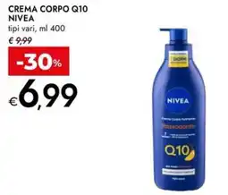 Bennet Crema corpo Q10 NIVEA offerta