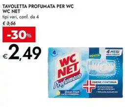 Bennet Tavoletta profumata per WC NET offerta