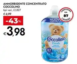 Bennet Ammorbidente concentrato COCCOLINO offerta