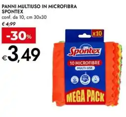 Bennet Panni multiuso in microfibra SPONTEX offerta