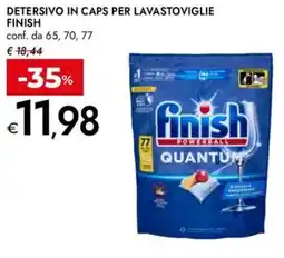 Bennet Detersivo in caps per lavastoviglie FINISH offerta