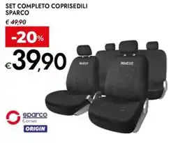 Bennet Set completo coprisedili SPARCO offerta