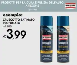 Bennet Prodotti per la cura e pulizia dell'auto AREXONS offerta