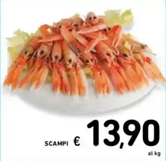 Spazio Conad Scampi offerta