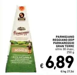 Spazio Conad Parmigiano reggiano dop parmareggio gran terre offerta
