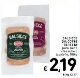 Spazio Conad Salsicce già cotte BERETTA offerta