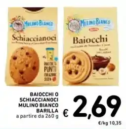 Spazio Conad Baiocchi o schiaccianoci mulino bianco BARILLA offerta