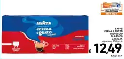 Spazio Conad Caffè crema e gusto risveglio classico LAVAZZA offerta