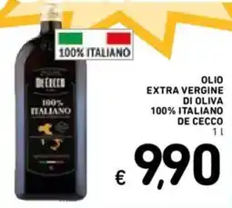Spazio Conad Olio extra vergine di oliva 100% italiano DE CECCO offerta