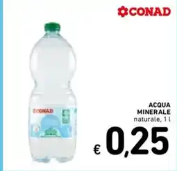 Spazio Conad Acqua minerale naturale offerta