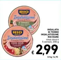 Spazio Conad Insalata di tonno insalatissime RIO MARE offerta
