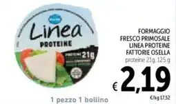 Spazio Conad Formaggio fresco primosale linea proteine fattorie OSELLA offerta