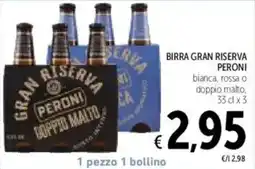 Spazio Conad Birra gran riserva PERONI offerta