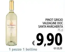 Spazio Conad Pinot grigio valdagine doc SANTA MARGHERITA offerta
