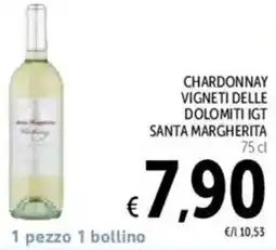 Spazio Conad Chardonnay vigneti delle dolomiti igt SANTA MARGHERITA offerta