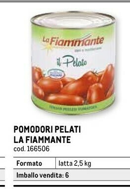 Metro Pomodori pelati offerta