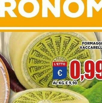 Vivo Supermercati Formaggio offerta