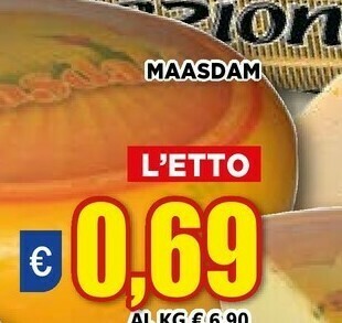 Vivo Supermercati Formaggio offerta