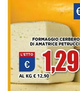 Vivo Supermercati Formaggio offerta