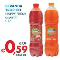 MD Discount Bevanda tropico happy fresh offerta