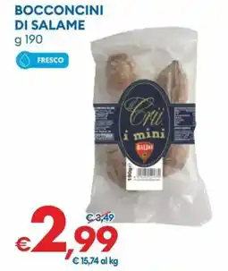 MD Discount Bocconcini di salame offerta