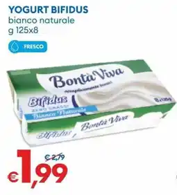 MD Discount Bonta viva yogurt bifidus bianco naturale offerta