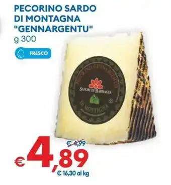 MD Discount Pecorino sardo di montagna "gennargentu" offerta