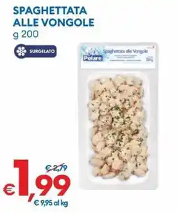 MD Discount Polare spaghettata alle vongole offerta