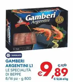 MD Discount Gamberi argentini L1 LE SPECIALITÀ DI BEPPE offerta