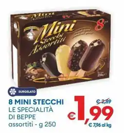 MD Discount 8 mini stecchi LE SPECIALITÀ DI BEPPE offerta