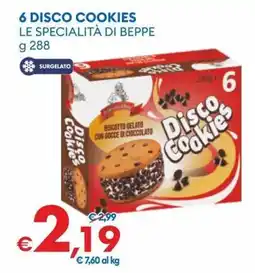 MD Discount 6 disco cookies LE SPECIALITÀ DI BEPPE offerta