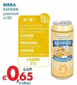 MD Discount Birra kenner premium offerta