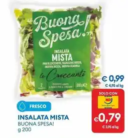 MD Discount Insalata mista BUONA SPESA! offerta