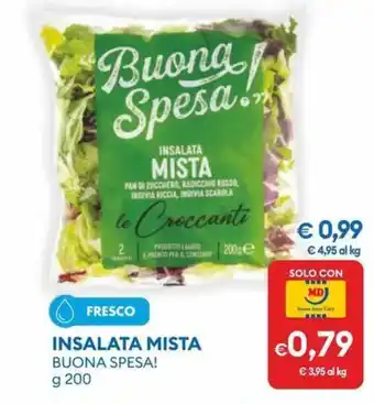 MD Discount Insalata mista BUONA SPESA! offerta