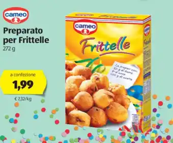 ALDI Cameo Preparato per Frittelle 272 g offerta
