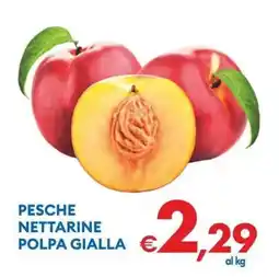 MD Discount Pesche nettarine polpa gialla offerta