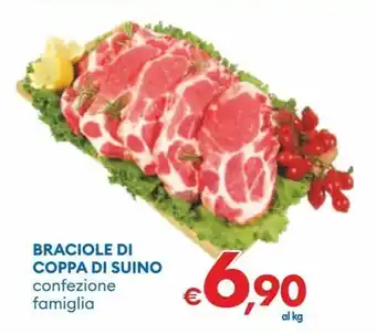 MD Discount Braciole di coppa di suino offerta