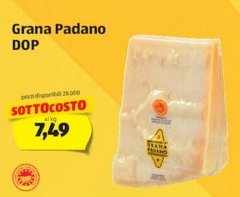 ALDI Grana Padano DOP offerta