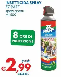 MD Discount Insetticida spray zz paff spazi aperti offerta