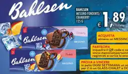 Deco Superstore Bahlsen messino fondente/ cranberry offerta