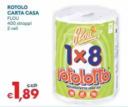 MD Discount Rotolo carta casa FLOU offerta
