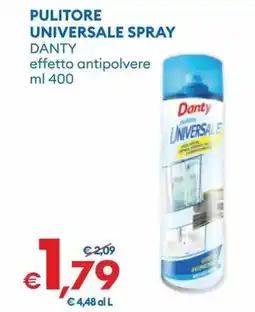 MD Discount Pulitore universale spray danty effetto antipolvere offerta