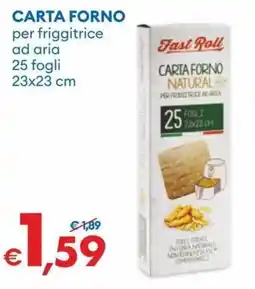 MD Discount Carta forno per friggitrice ad aria 25 fogli offerta